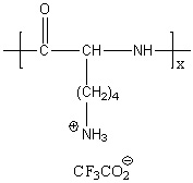 Poly(L-lysine trifluoroacetate) Structure Poly(L-lysine trifluoroacetate) Structure