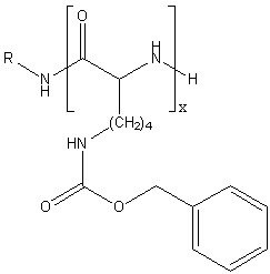 Poly(Nepsilon-carbobenzoxy-L-lysine) Structure