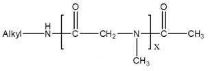 Polysarcosine-N-acetamide Structure Polysarcosine-N-acetamide Structure