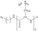 Azido-poly(L-lysine hydrobromide) Structure