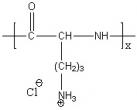 Poly(L-ornithine hydrochloride) Structure